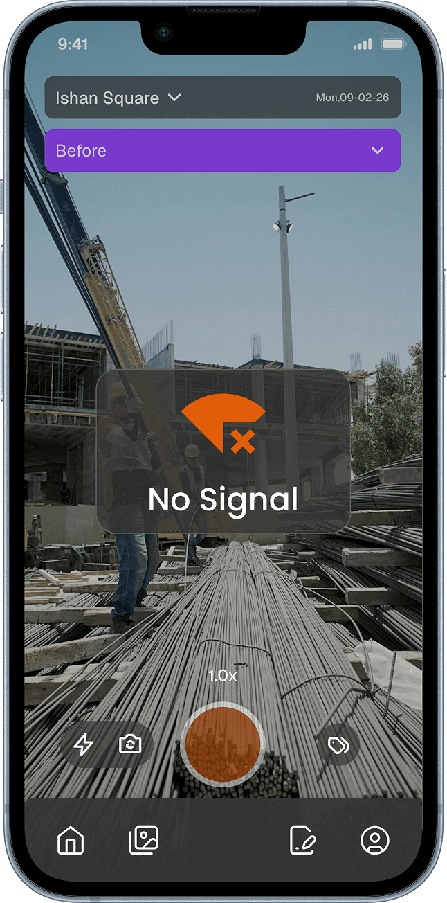 Thanex running on iPhone