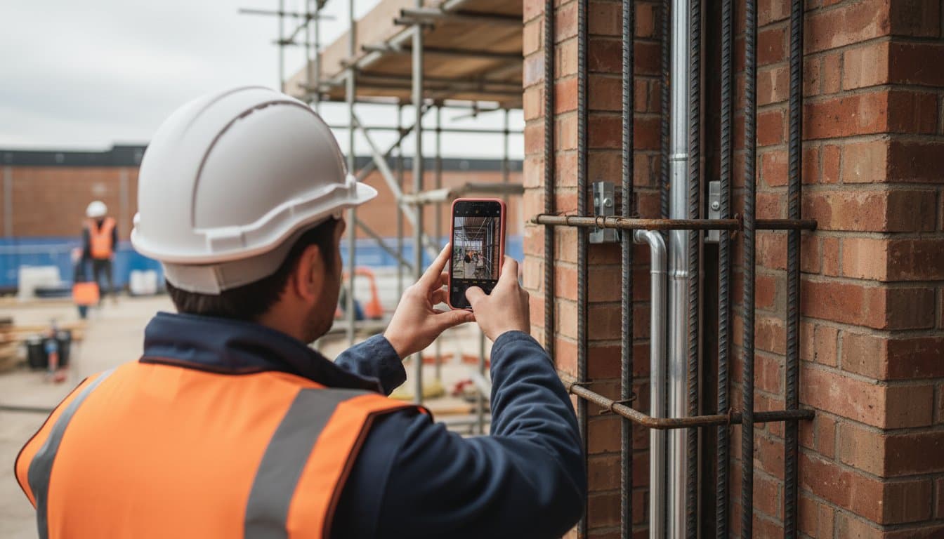 Building Safety Act app: Meeting the Golden Thread requirements with a work camera