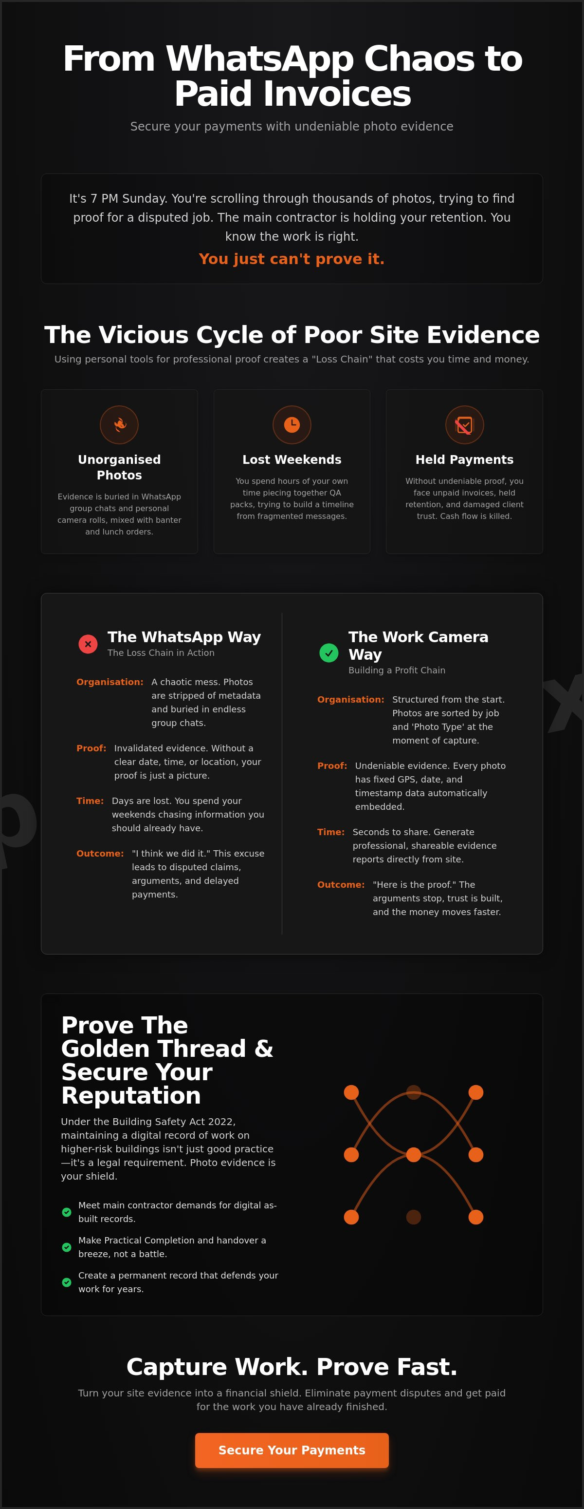 Building client trust through transparency