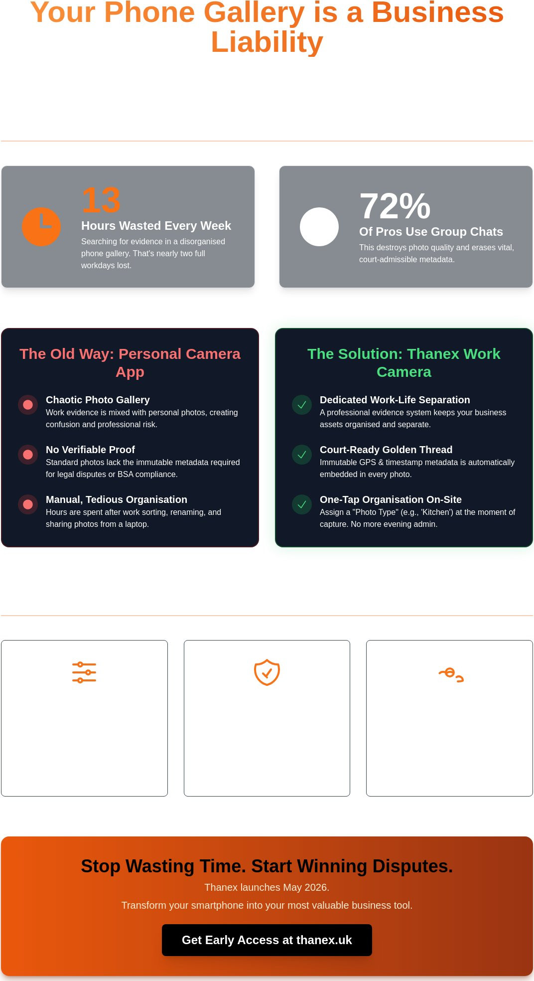 Property inventory photo app: Why your phone camera is failing your business infographic